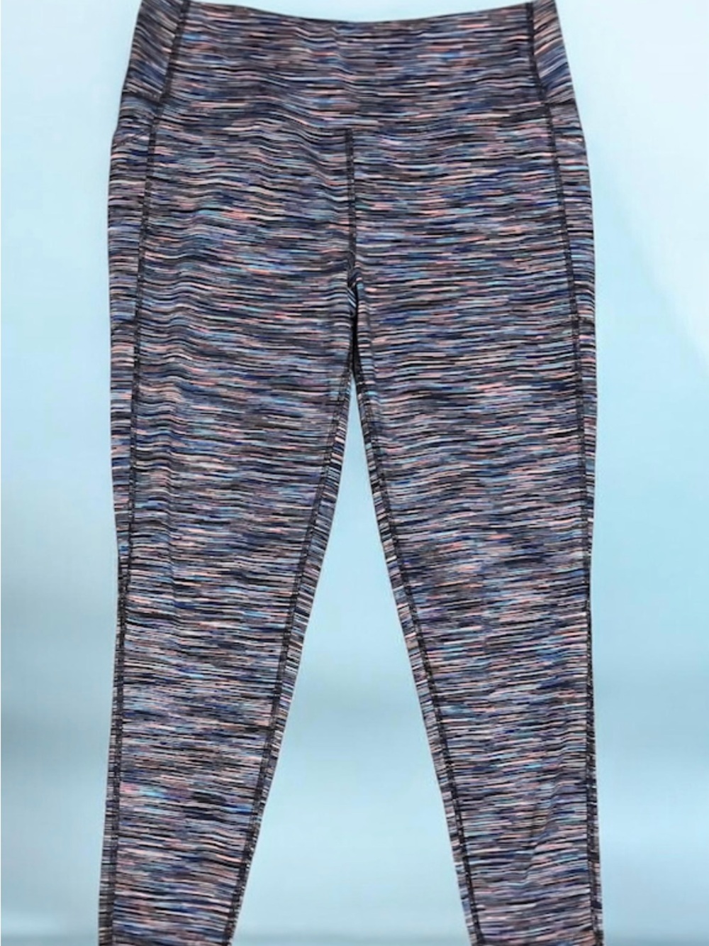 DSG Space-Dye Leggings in Blue and Pink